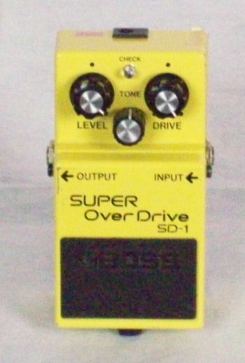 boss effects pedal, effects pedals, overdrive pedals