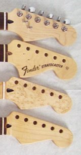 electric guitar necks, guitar neck, stratocaster necks, replacement guitar necks