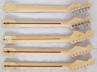 electric guitar necks, guitar neck, stratocaster necks, replacement guitar necks